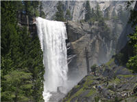 Vernal Falls and the Mist Tail